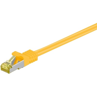 Goobay 21.92.2242 S/FTP patch kat. 7, s konektory RJ45, LSOH, 25m, žlutý