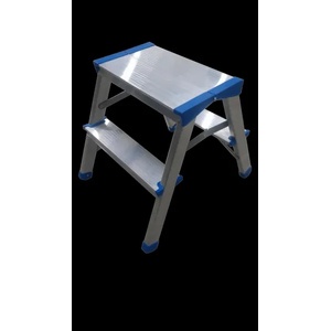 DRABEST Стълба алуминиева двустранна домакинска drabest 2х2 125 кг (03082200)