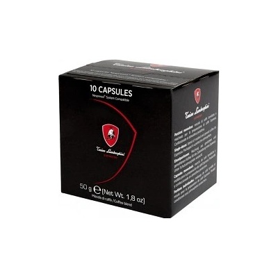 Tonino Lamborghini RED kapsle pro Nespresso 100% arabika 10 ks