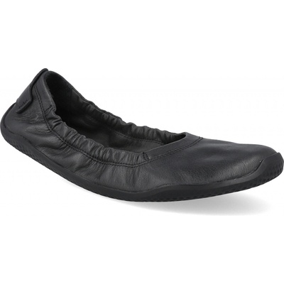 Vivobarefoot Primus Asana YIN Ballerina Leather Womens Obsidian čierne