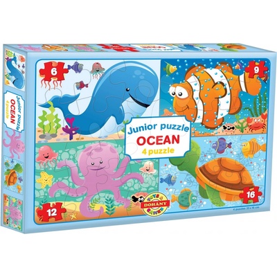 Dohány Junior Ocean 4 Podmorský svet 6-9-12-16 dielov