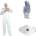 Td profesional КОМПЛЕКТ ГАЩЕРИЗОН, МАСКА И РЪКАВИЦИ (3435241008299)