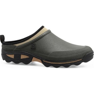 Rouchette pánské nazouváky Clean Land Clogs khaki