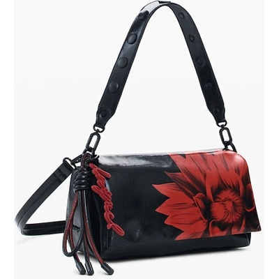 Desigual FLOWERINA NARON MEDIUM FLAP černá BLACK U
