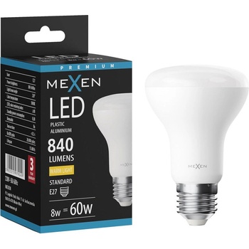 Mexen Nova LED крушка E27, R63, 8W, Топла - 3000K, 840 lm - L104-E27-0830-01 (L104-E27-0830-01)