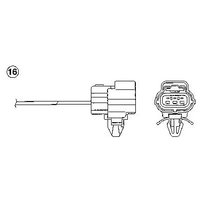 Lambda sonda NGK OZA186-F5