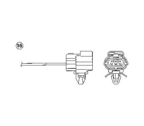 Lambda sonda NGK OZA186-F5