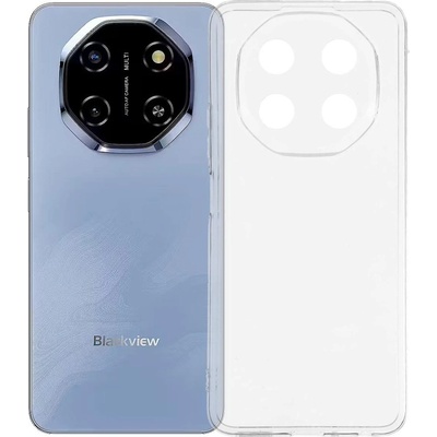 Blackview Калъф с протектор за Blackview Shark 6 - мек TPU удароустойчив калъф, прозрачен или черен