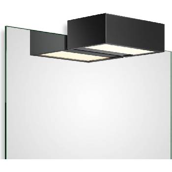DECOR WALTHER Лампа над огледалото Box Clip On LED 2700K 15 см черен мат (0420160)