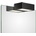 DECOR WALTHER Лампа над огледалото Box Clip On LED 2700K 15 см черен мат (0420160)