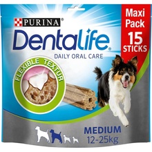 Purina DentaLife snack pro každodenní péči o chrup pro středně velké psy Maxipack 345 g