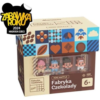 Marioinex Мини вафлен конструктор Marioinex " Шоколадова фабрика" , 230 части