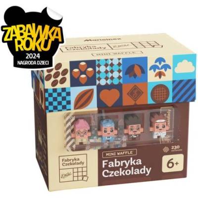 Marioinex Мини вафлен конструктор Marioinex " Шоколадова фабрика" , 230 части