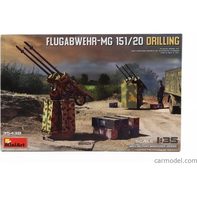 Miniart Accessories Flugabwehr Mg 151/20 Drilling Military 1945 / 1:35