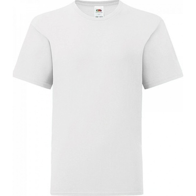 Iconic Fruit of the Loom 150 g m Bílá 104 0 F130K