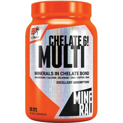 Extrifit Chelate 6! Multimineral 90 kapslí