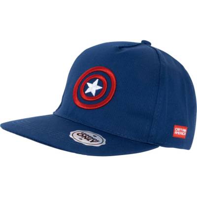 Arditex ЮНОШЕСКА ШАПКА С КОЗИРКА И БРОДЕРИЯ captain america 56/58