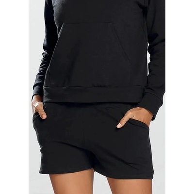 DKaren dámské teplákové šortky KOKO černá