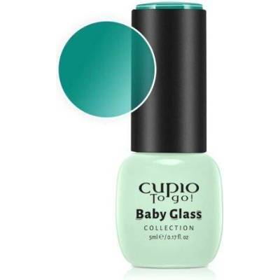 Cupio Gel lak zelený Baby Glass Collection Calypso 5 ml