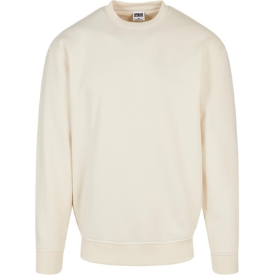 Urban Classics Crewneck Sweat svetlo béžová