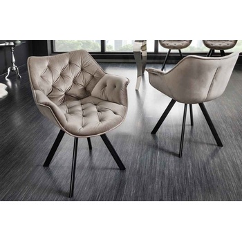 LuxD Kiara šampaňský samet