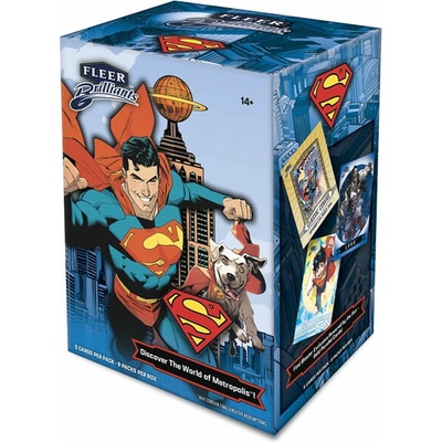 Upper Deck 2025 Fleer Brilliants Superman Blaster Booster Box