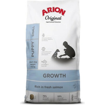 Arion Original Growth Puppy Small Salmon Rice 7 kg