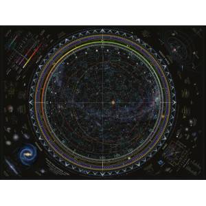Ravensburger - Puzzle Map of The Universe - 1 500 piese
