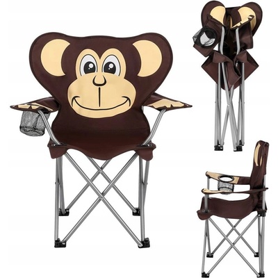 HMS Nils Camp Opica detská skladacia stolička NC3029