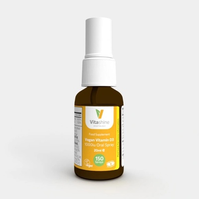 Vegetology Vitashine Vitamin D3 v spreji 1000iu 20 ml