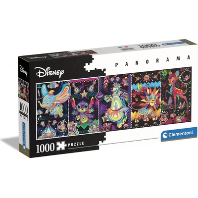 CLEMENTONI Panoramatické Disney Radost 1000 dílků