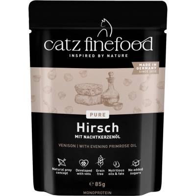 Catz finefood Pure Pouch jelení 24 x 85 g