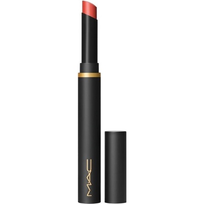 MAC Cosmetics Powder Kiss Velvet Blur Slim Stick matná hydratační rtěnka Sweet Cinnamon 2 g