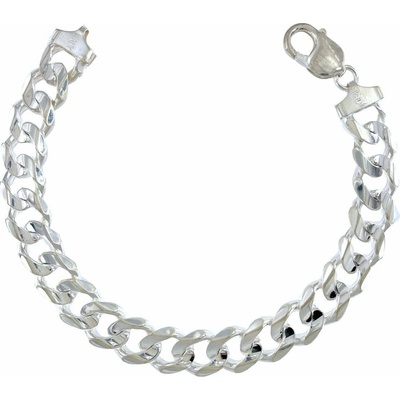 INFINITYSILVER Stříbrný náramek pancr se žlábkem J1104250A22