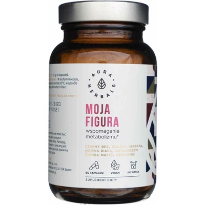 Aura Herbals My Figure Metabolism Support 60 kapsúl
