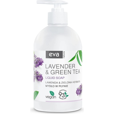 Eva Natura Krémové tekuté mýdlo Levandule & Zelený čaj 500 ml – Sleviste.cz