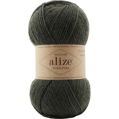 Alize Příze Wooltime 873 khaki