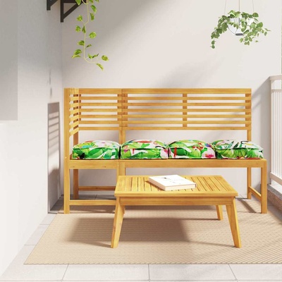 vidaXL Възглавница 4 pcs Многоцветен 40 x 40 x 8 см Оксфордска тъкан (42001597)
