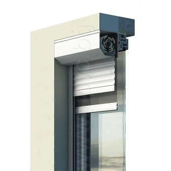 Classic+ Външна ролетна щора с вграден комарник за челен монтаж