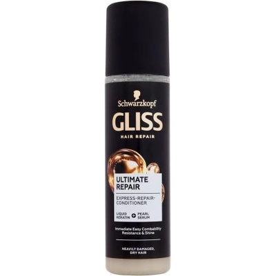 Schwarzkopf Gliss Ultimate Repair Express-Repair-Conditioner възстановяващ балсам без изплакване за увредена и суха коса 200 ml за жени