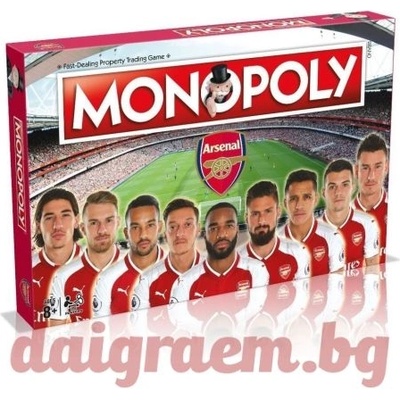 Winning Moves Настолна игра Монополи ФК Арсенал (wm31622)