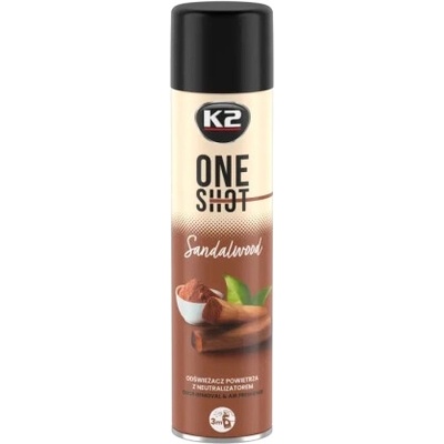 K2 ONE SHOT SANDALWOOD Osviežovač vzduchu v spreji 600 ml