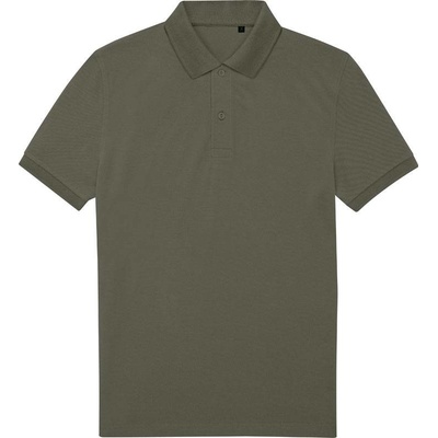 B&C My Eco Polo 65/35 Piqué polo tričko zelené camo