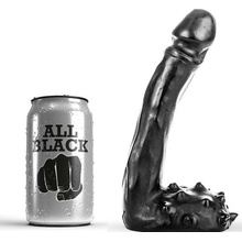 All Black Dildo 19 cm