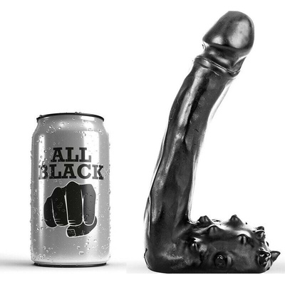All Black Dildo 19 cm