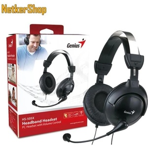 Genius HS-505X/HS-M505X Слушалки