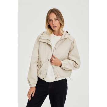 Moodo Якета с качулка бежова Moodo Moodo | Bezhov | ЖЕНИ | XS