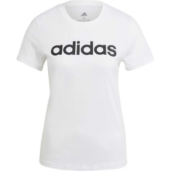 adidas tričko Performance W E LIN SLIM T Biela Čierna