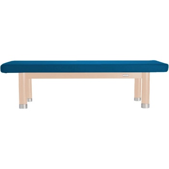 Clap Tzu Luxusné thajské masážne lehátko AMBRA Thai Doplnky: vstavané elektrické vyhrievanie + otvor na tvár so zátkou Farba čalúnenia: PU azúrová (azure) Farba konštrukcie: lakovaný buk 202 x 115 c