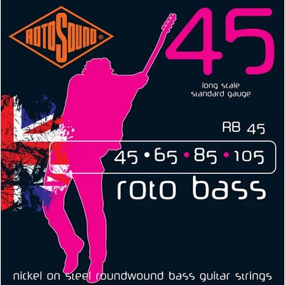 ROTOSOUND Струни за електрическа бас китара rotosound - Модел rb45